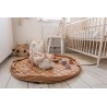Play&Go - organic babymat & bag soft tawny brown