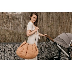 Play&Go - organic babymat & bag soft tawny brown