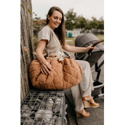 Play&Go - organic babymat & bag soft tawny brown