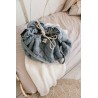 Play&Go - organic babymat & bag soft dusty blue