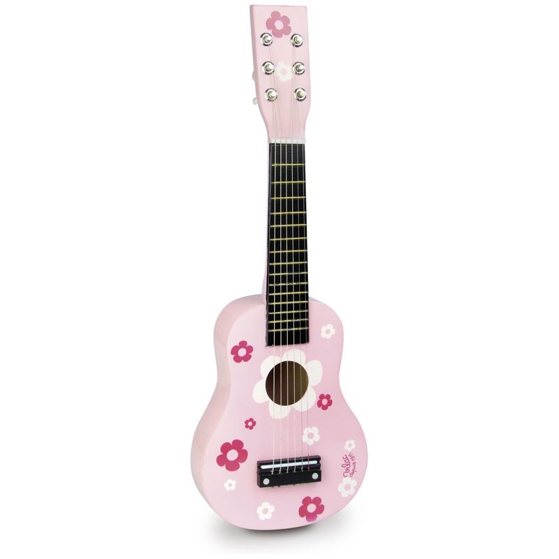 Gitarre mit Blumen