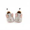 Chaussons cuir lapin gris 12-18 mois