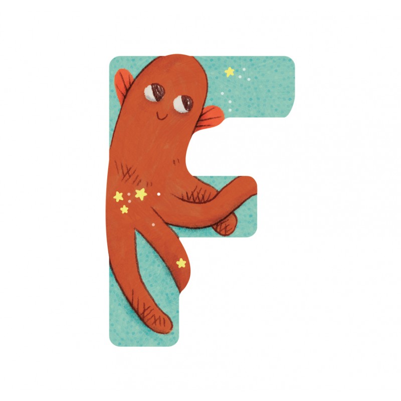 Lettres en bois pour la chambre d'enfant - Moulin Roty