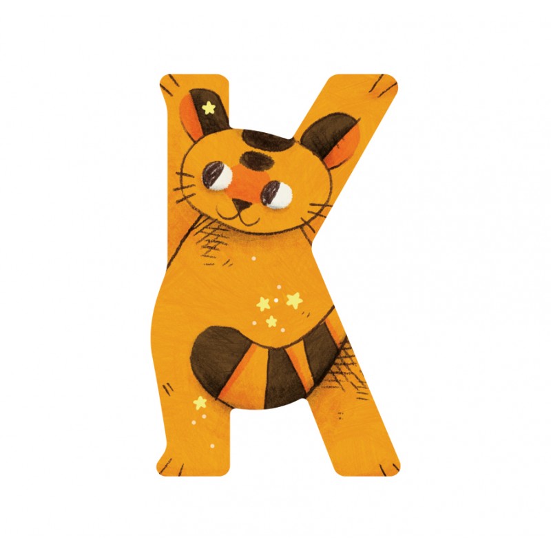Lettres en bois pour la chambre d'enfant - Moulin Roty