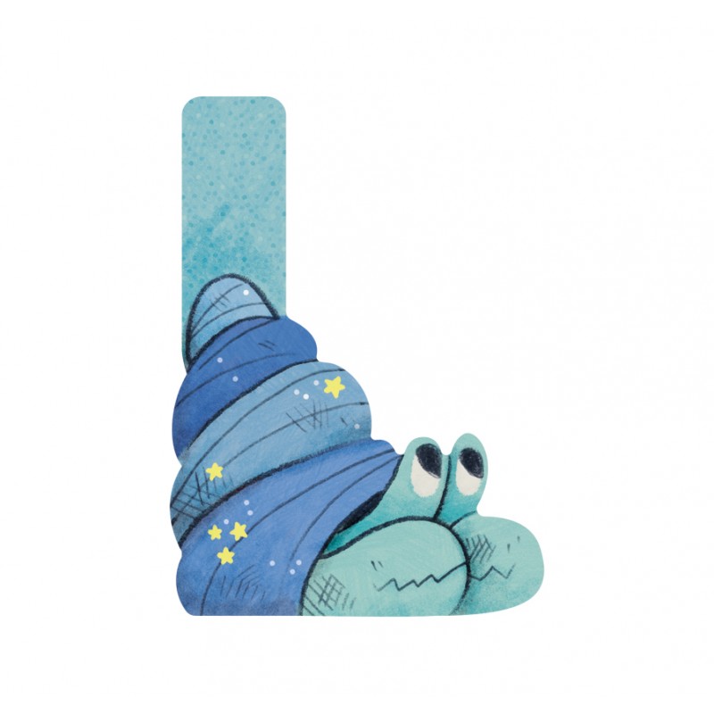 Lettres en bois pour la chambre d'enfant - Moulin Roty