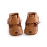 Chaussons en cuir pour bébé - Moulin Roty