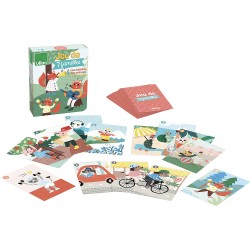 Jeu 7 familles Michelle Carlslund - Jeu de cartes - Vilac