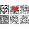 Würfel Puzzle Keith Haring