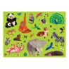 Color a Poster Jungle Tiere