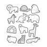 Color Stickers - ausmalstickers Dschungel - Crocodile Creek