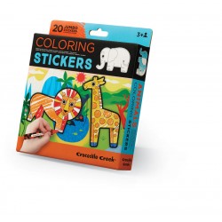 Color Stickers - ausmalstickers Dschungel - Crocodile Creek