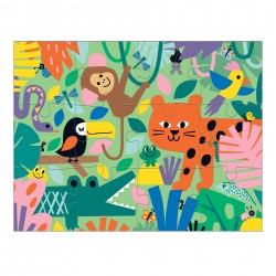 Can you spot Puzzle Jungle - Peux-tu les découvrir? Puzzle Jungle 24 pièces - Mudpuppy