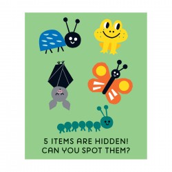 Can you spot Puzzle Jungle - Kannst du sie entdecken? Dschungel Puzzle 12 Teile - Mudpuppy