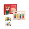 Jeu de labyrinthe en bois pour les enfants à partir de 3 ans  - Les Popipop