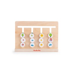 Labyrinth Spiel aus Holz für Kinder ab 3 Jahren  - Les Popipop