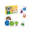 Puzzle die Farben für Kinder ab 2 Jahren - Les Popipop - Moulin Roty