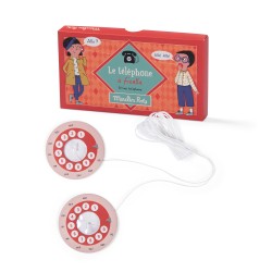 Schnur Telefon - vintage - für Kinder ab 3 Jahren - Moulin Roty