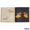 KAPLA® livre d'art n° 4 beige - construire selon les instructions - l'origina
