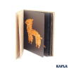 KAPLA® livre d'art n° 4 beige - construire selon les instructions - l'origina