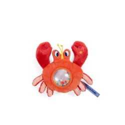 Hochet bébé billes crabe  -  Les Aventures de Paulie - Moulin Roty