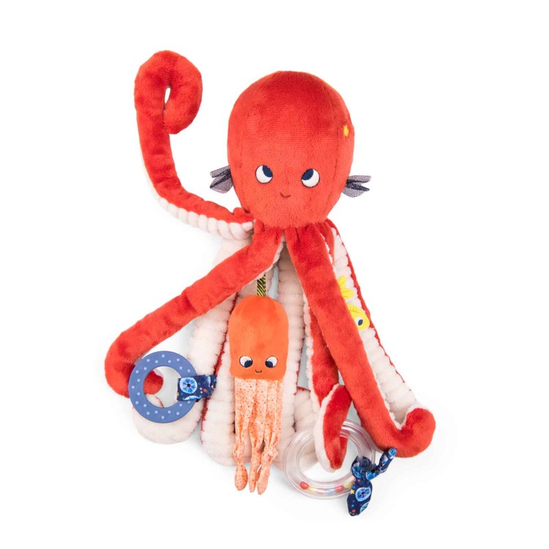 Aktivitäten Spielzeug Tintenfisch  - Les Aventures de Paulie - Moulin Roty