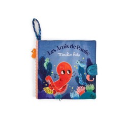 Aktivitäten Stoffbuch für Babys - Les Aventures de Paulie - Moulin Roty