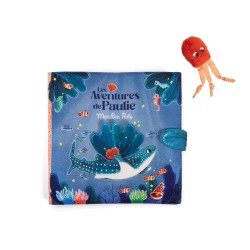 Livre tissu d'activités  -  Les Aventures de Paulie - Moulin Roty
