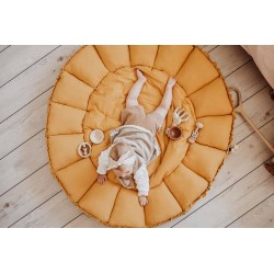 Coco Spielmatte & cocon organic mustard - Play & Go - bloom