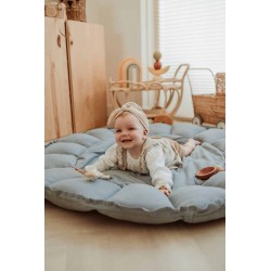 Coco Spielmatte & cocon organic dusty blue - Play & Go - bloom