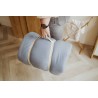 organic babymat & cocoon dusty blue - Play & Go - bloom