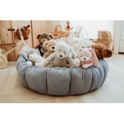 Coco tapis d´éveil & cocon organic dusty blue - Play & Go - bloom