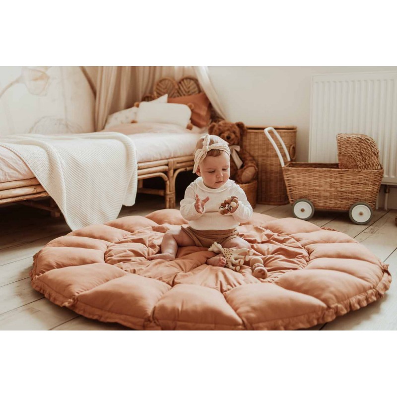 organic babymat & cocoon tawny brown - Play & Go - bloom