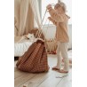 Spielmatte & Spielzeugtasche organic grid brown - Play & Go Spielsack und Aufbewahrung