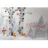 Set de cartes de Noël et d'étiquettes cadeaux