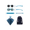 Sunglasses, blue, 0-2 years, click & change, Mokki