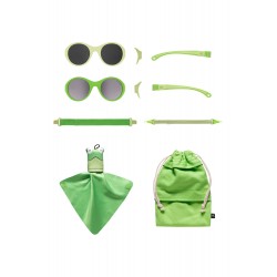 Sunglasses, green, 0-2 years, click & change, Mokki