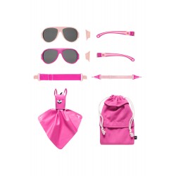 Sunglasses, pink, 2-5 years, click & change, Mokki