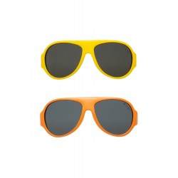 Sunglasses, yellow, 2-5 years, click & change, Mokki