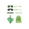 Sunglasses, green, 2-5 years, click & change, Mokki