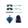 Sunglasses, blue, 2-5 years, click & change, Mokki