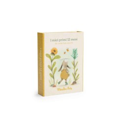 Meine ersten 12 Monate italienisch - Trois petits Lapins - Moulin Roty