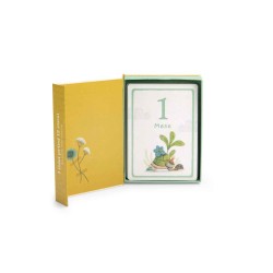 Meine ersten 12 Monate italienisch - Trois petits Lapins - Moulin Roty