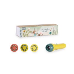 Lampe à histoires française - Trois petits Lapins - Moulin Roty