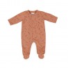 Pyjama Jersey tonfarbig 12 Monat / Pyjama 12 m jersey argile