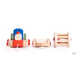 Petit train Choo-Choo en bois - Bajo