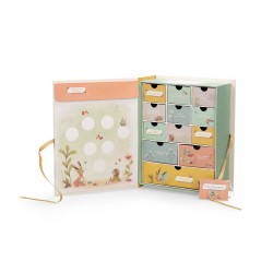 Baby Erinnerungsbox italienisch - Trois petits Lapins - Moulin Roty