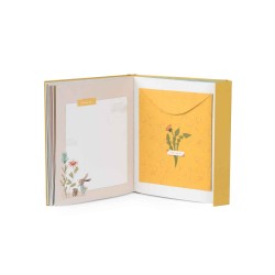 Livre de naissance italienne -Trois petits Lapins - Moulin Roty