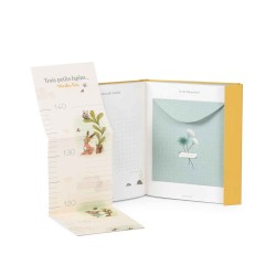 Livre de naissance italienne -Trois petits Lapins - Moulin Roty