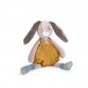 Peluche Lapin ocre - Trois petits Lapin - Moulin Roty