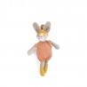 Petite peluche lapin argile - Trois petits Lapin - Moulin Roty